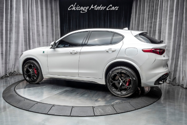 Used 2019 Alfa Romeo Stelvio Quadrifoglio SUV Original MSRP $84,640+ ONLY 4K MILES! for sale Sold at Chicago Motor Cars in West Chicago IL 60185 3