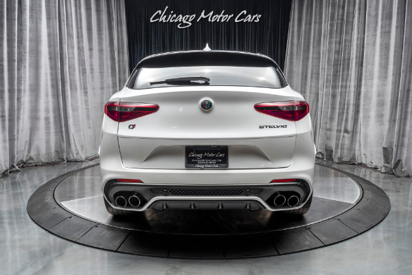 Used 2019 Alfa Romeo Stelvio Quadrifoglio SUV Original MSRP $84,640+ ONLY 4K MILES! for sale Sold at Chicago Motor Cars in West Chicago IL 60185 4