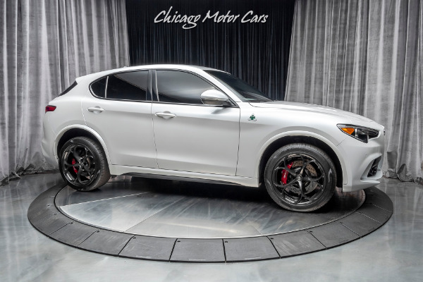 Used 2019 Alfa Romeo Stelvio Quadrifoglio SUV Original MSRP $84,640+ ONLY 4K MILES! for sale Sold at Chicago Motor Cars in West Chicago IL 60185 6