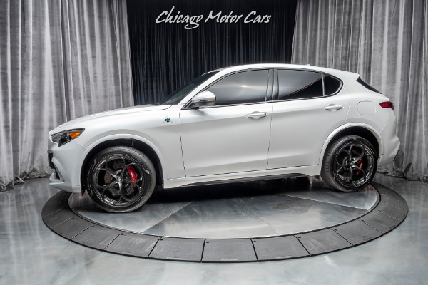 Used 2019 Alfa Romeo Stelvio Quadrifoglio SUV Original MSRP $84,640+ ONLY 4K MILES! for sale Sold at Chicago Motor Cars in West Chicago IL 60185 1