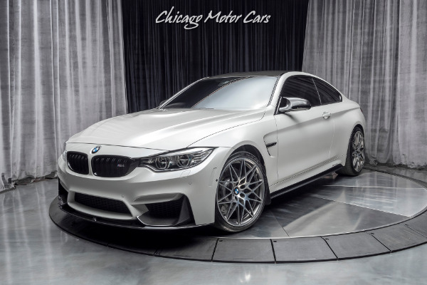 Used-2017-BMW-M4-Competition-Pkg-Serviced-RARE-6-Speed-Manual-M-Performance-Upgrades