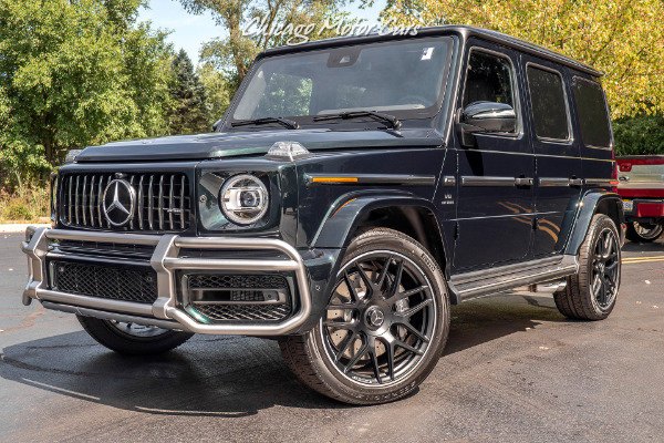 New 2020 Mercedes-Benz G63 AMG 4 Matic 4 Matic SUV RARE Emerald Green Metallic! Beautiful Color Combo! for sale Sold at Chicago Motor Cars in West Chicago IL 60185 2