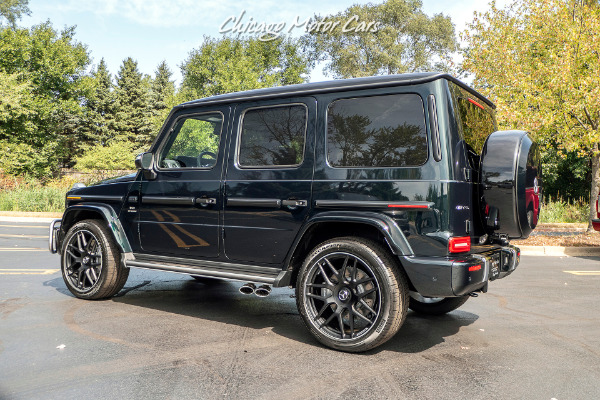 New 2020 Mercedes-Benz G63 AMG 4 Matic 4 Matic SUV RARE Emerald Green Metallic! Beautiful Color Combo! for sale Sold at Chicago Motor Cars in West Chicago IL 60185 3