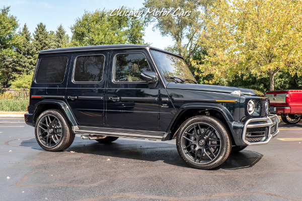 New-2020-Mercedes-Benz-G63-AMG-4-Matic-4-Matic-SUV-RARE-Emerald-Green-Metallic-Beautiful-Color-Combo