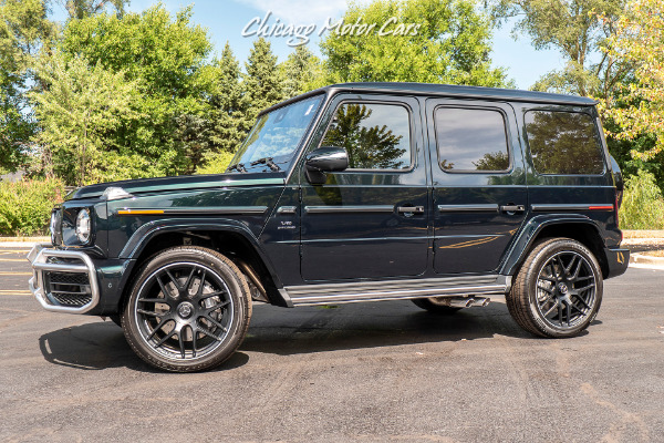 New 2020 Mercedes-Benz G63 AMG 4 Matic 4 Matic SUV RARE Emerald Green Metallic! Beautiful Color Combo! for sale Sold at Chicago Motor Cars in West Chicago IL 60185 1