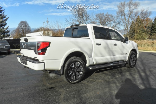 Used 2020 Nissan Titan Platinum Reserve Pickup Truck PLATINUM UTILITY PACKAGE! for sale Sold at Chicago Motor Cars in West Chicago IL 60185 5