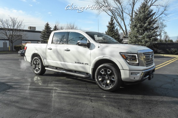 Used 2020 Nissan Titan Platinum Reserve Pickup Truck PLATINUM UTILITY PACKAGE! for sale Sold at Chicago Motor Cars in West Chicago IL 60185 6