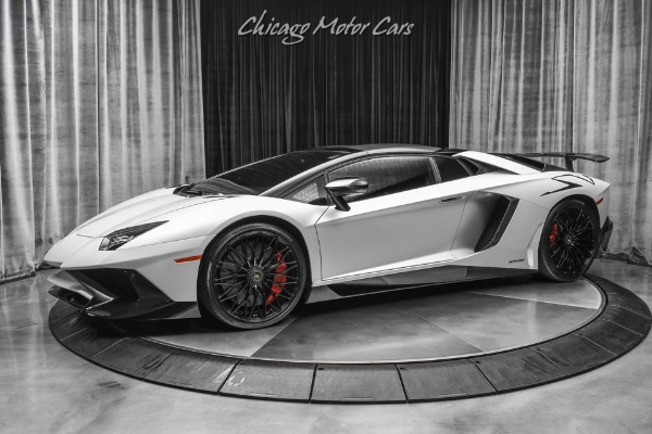 Used-2016-Lamborghini-Aventador-LP750-4-SV-Roadster-ONLY-6K-Miles-RARE-Factory-Satin-Paint-LOADED