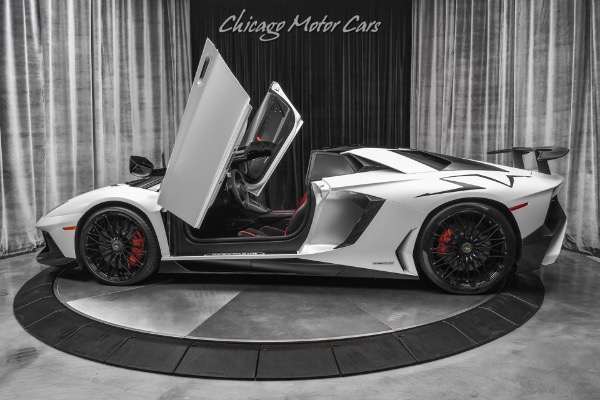 Used-2016-Lamborghini-Aventador-LP750-4-SV-Roadster-ONLY-6K-Miles-RARE-Factory-Satin-Paint-LOADED