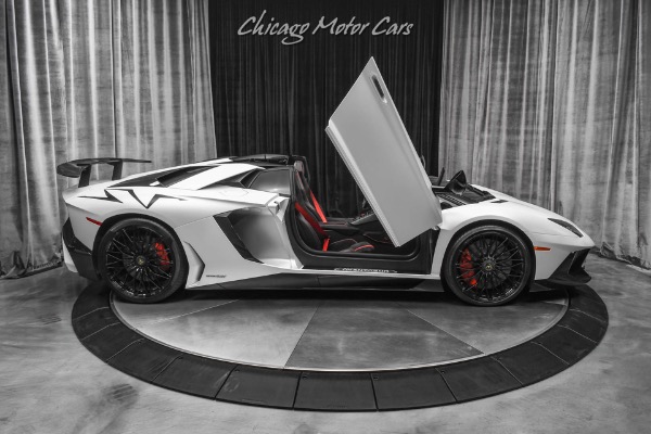 Used-2016-Lamborghini-Aventador-LP750-4-SV-Roadster-ONLY-6K-Miles-RARE-Factory-Satin-Paint-LOADED