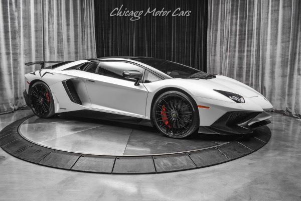 Used-2016-Lamborghini-Aventador-LP750-4-SV-Roadster-ONLY-6K-Miles-RARE-Factory-Satin-Paint-LOADED