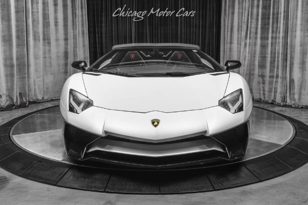 Used-2016-Lamborghini-Aventador-LP750-4-SV-Roadster-ONLY-6K-Miles-RARE-Factory-Satin-Paint-LOADED