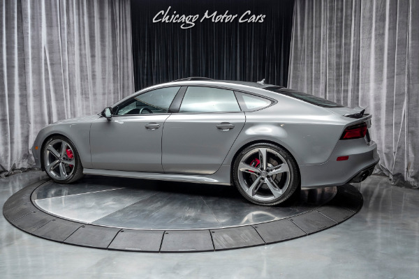 Used 2017 Audi RS7 4.0T quattro Hatchback MSRP $121K+ APR STAGE 2! NARDO GRAY! for sale Sold at Chicago Motor Cars in West Chicago IL 60185 3
