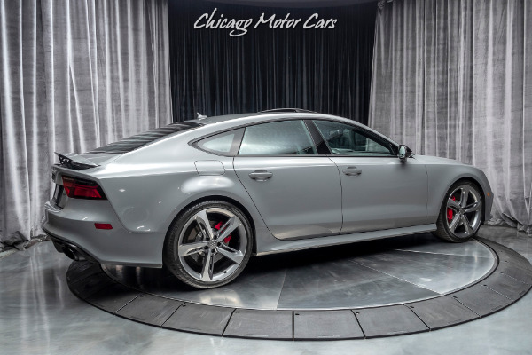 Used 2017 Audi RS7 4.0T quattro Hatchback MSRP $121K+ APR STAGE 2! NARDO GRAY! for sale Sold at Chicago Motor Cars in West Chicago IL 60185 5