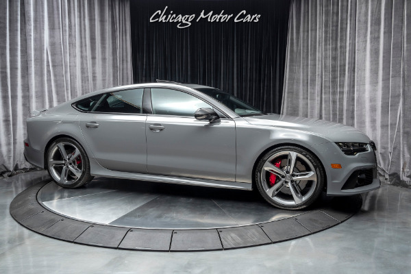 Used 2017 Audi RS7 4.0T quattro Hatchback MSRP $121K+ APR STAGE 2! NARDO GRAY! for sale Sold at Chicago Motor Cars in West Chicago IL 60185 6