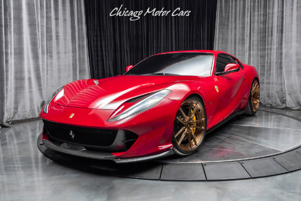 Used 2018 Ferrari 812 Superfast $40k+ in Upgrades! Serviced! Extended Ferrari Warranty! Carbon Fiber Upgrad for sale Sold at Chicago Motor Cars in West Chicago IL 60185 2