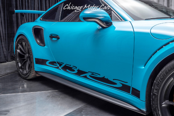 Used 2019 Porsche 911 GT3 RS Coupe - Miami Blue! Only 2800 Miles! LOADED! For Sale (Special ...