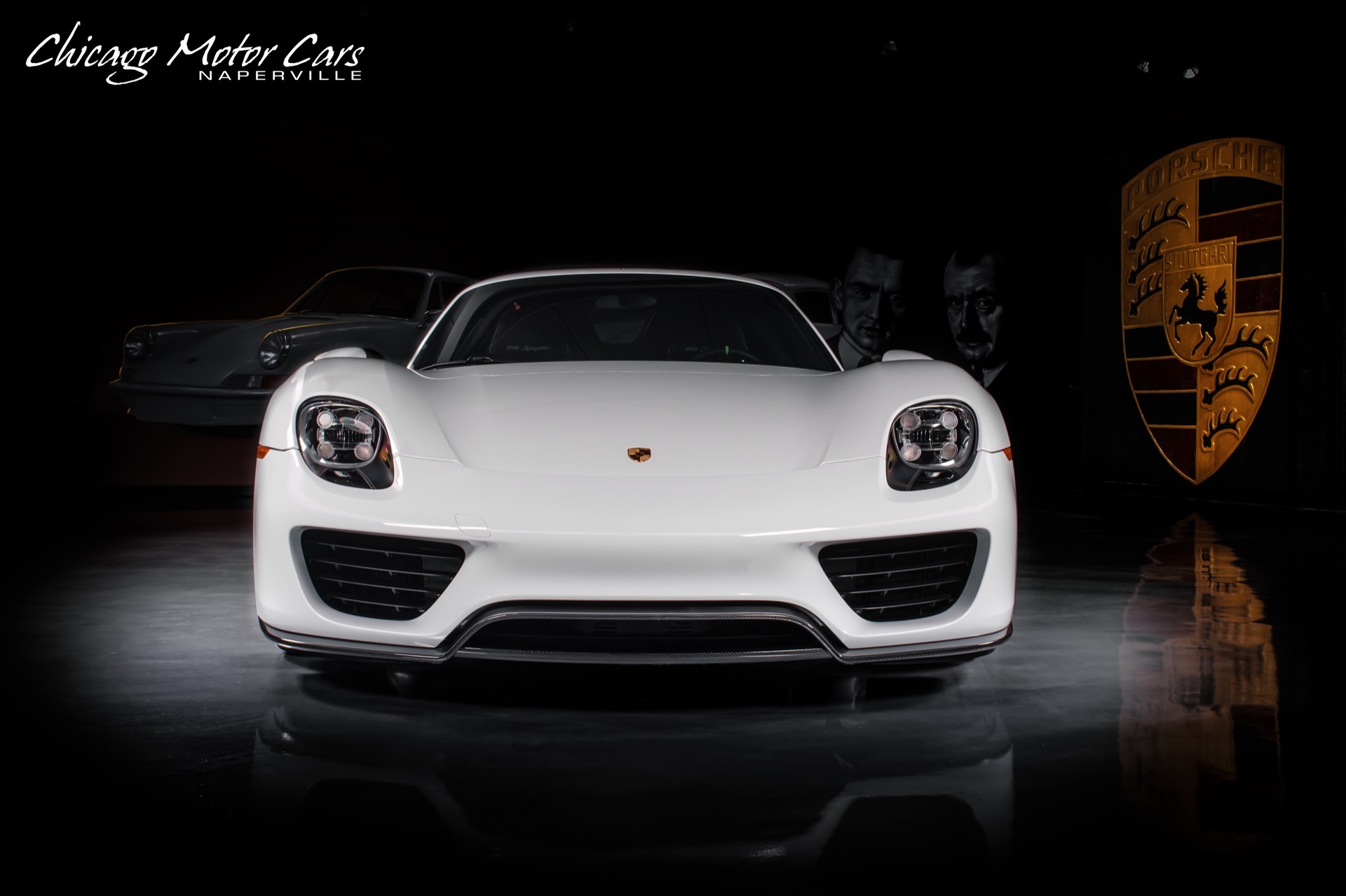 Used-2015-Porsche-918-Spyder-Only-1034-Miles-Serviced-RARE-Collector-Quality-White
