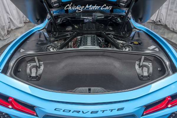 Used-2020-Chevrolet-Corvette-Stingray-RARE-Rapid-Blue-LOW-Miles-Performance-Exhaust