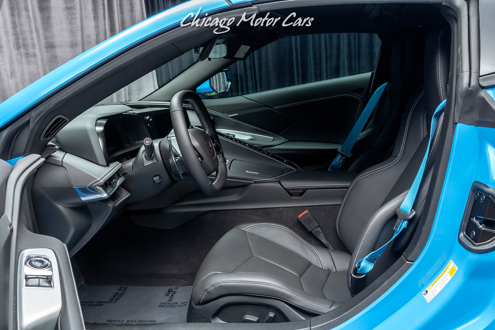 Used-2020-Chevrolet-Corvette-Stingray-RARE-Rapid-Blue-LOW-Miles-Performance-Exhaust