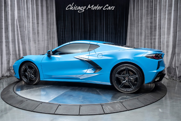 Used-2020-Chevrolet-Corvette-Stingray-RARE-Rapid-Blue-LOW-Miles-Performance-Exhaust