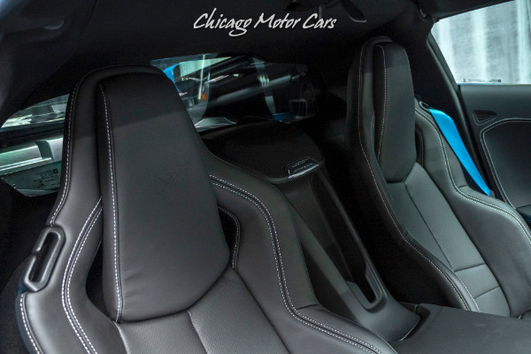 Used-2020-Chevrolet-Corvette-Stingray-RARE-Rapid-Blue-LOW-Miles-Performance-Exhaust