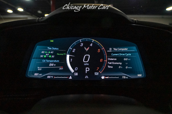 Used-2020-Chevrolet-Corvette-Stingray-RARE-Rapid-Blue-LOW-Miles-Performance-Exhaust