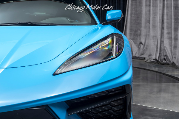 Used-2020-Chevrolet-Corvette-Stingray-RARE-Rapid-Blue-LOW-Miles-Performance-Exhaust