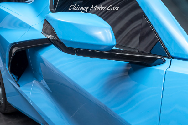 Used-2020-Chevrolet-Corvette-Stingray-RARE-Rapid-Blue-LOW-Miles-Performance-Exhaust