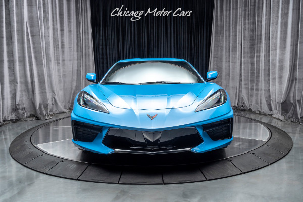 Used-2020-Chevrolet-Corvette-Stingray-RARE-Rapid-Blue-LOW-Miles-Performance-Exhaust