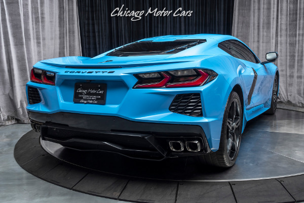 Used-2020-Chevrolet-Corvette-Stingray-RARE-Rapid-Blue-LOW-Miles-Performance-Exhaust