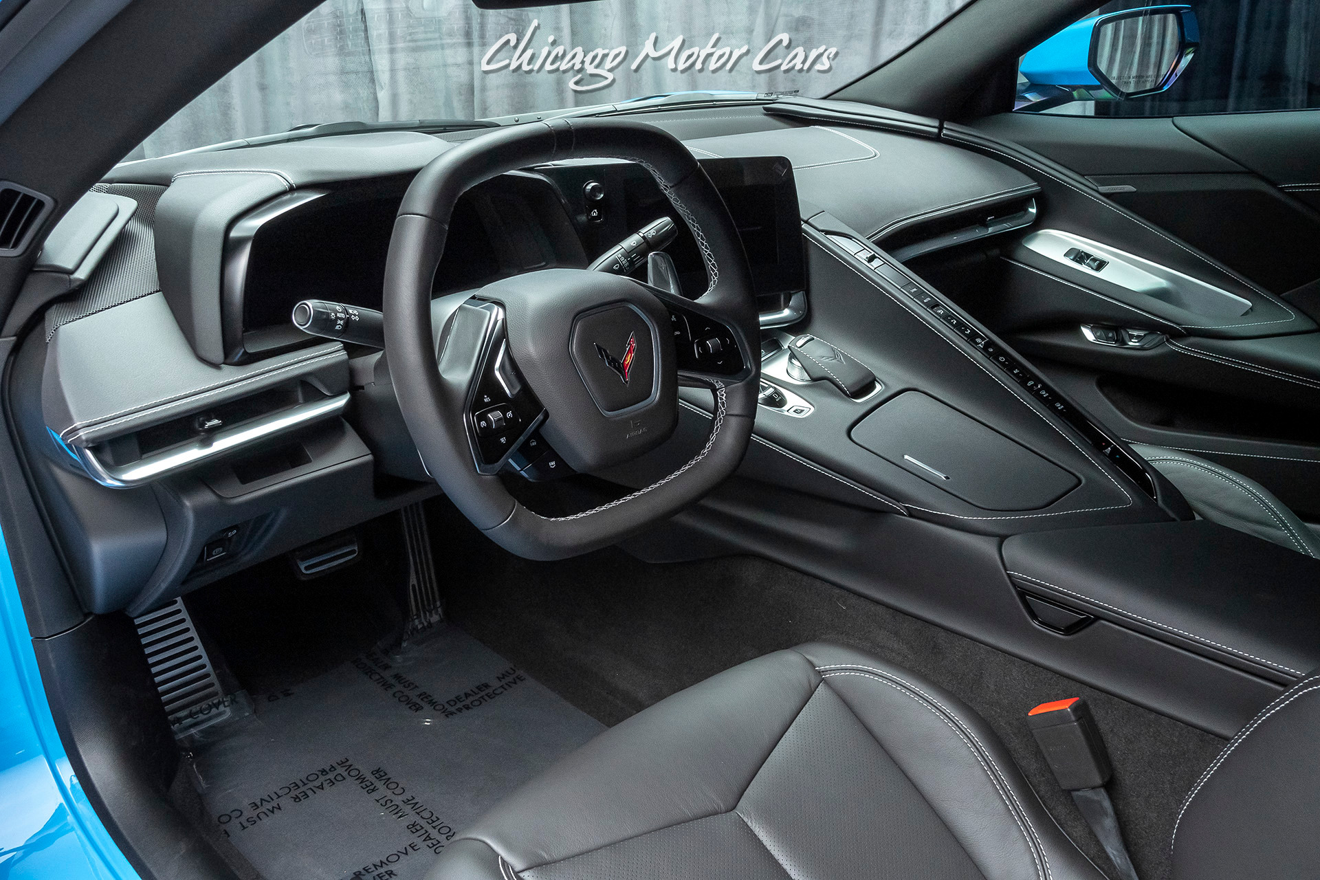 Used-2020-Chevrolet-Corvette-Stingray-RARE-Rapid-Blue-LOW-Miles-Performance-Exhaust