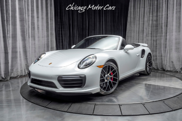 Used 2019 Porsche 911 Turbo Cabriolet MSRP $200k+ LOADED w/FACTORY OPTIONs! ONLY 7k Miles! for sale Sold at Chicago Motor Cars in West Chicago IL 60185 2