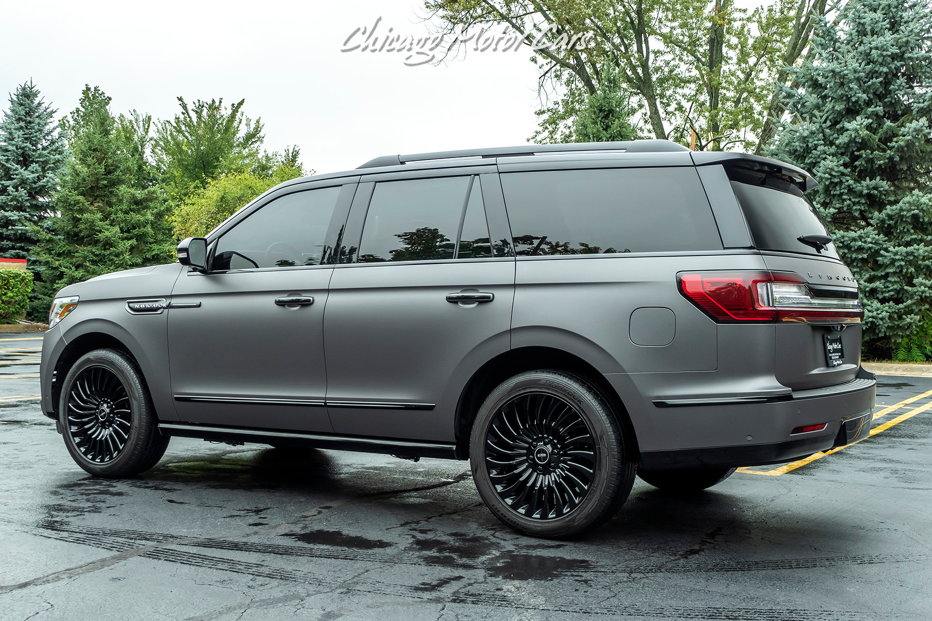 Used-2018-Lincoln-Navigator-Black-Label-Matte-Black-Wrap-Rear-Entertainment