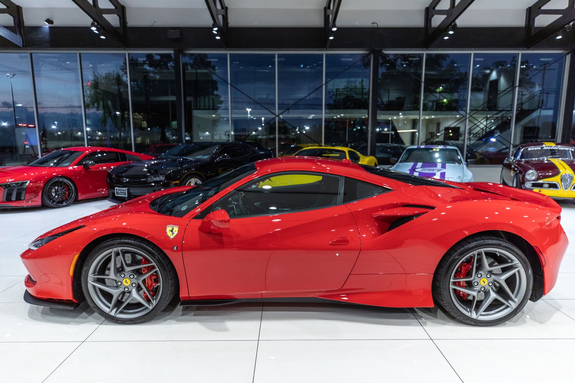 Used-2020-Ferrari-F8-Tributo-Full-Front-PPF-Like-New