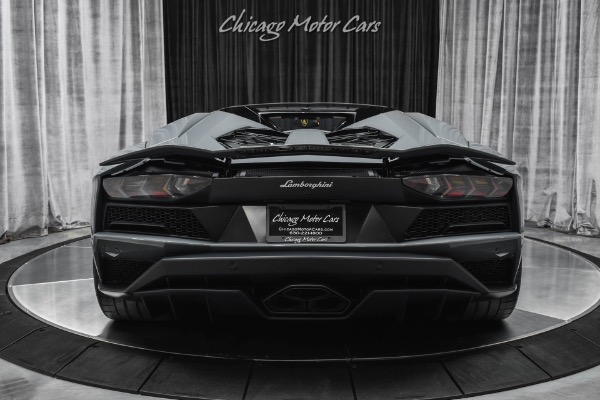 Used 2019 Lamborghini Aventador LP740-4 S Roadster LOW Miles! Grigio Telesto! Ad Personam! LOADED for sale Sold at Chicago Motor Cars in West Chicago IL 60185 4