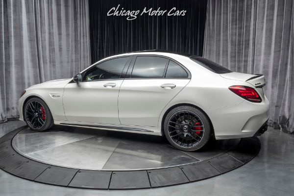 Used 2019 Mercedes-Benz C63 S AMG Sedan MSRP $92k+ AMG Carbon Fiber PKG! Huge Option List! for sale Sold at Chicago Motor Cars in West Chicago IL 60185 3