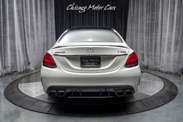 Used 2019 Mercedes-Benz C63 S AMG Sedan MSRP $92k+ AMG Carbon Fiber PKG! Huge Option List! for sale Sold at Chicago Motor Cars in West Chicago IL 60185 4