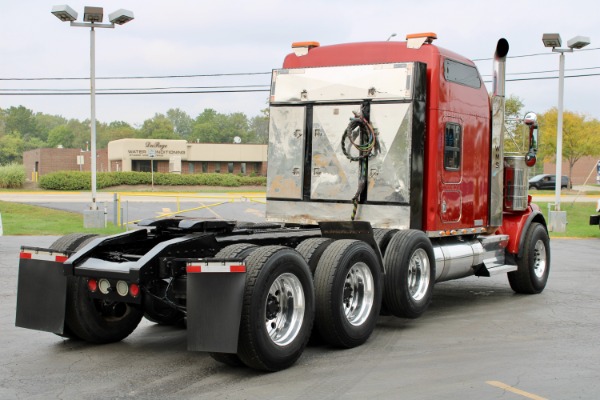 Used 2009 Kenworth T800 Sleeper Tri-Axle Heavy Haul - Cummins ISX 550hp- EXTENSIVE SERVICE! for sale Sold at Chicago Motor Cars in West Chicago IL 60185 6