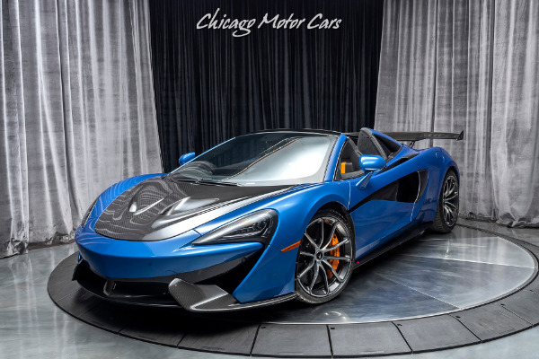 Used 2019 McLaren 570S Spider Convertible MSRP $252k+ $25k+ in Upgrades Insane Spec! for sale Sold at Chicago Motor Cars in West Chicago IL 60185 4