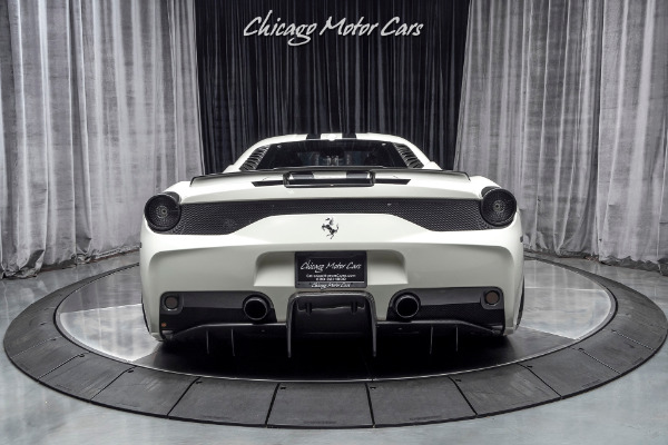 Used 2015 Ferrari 458 Speciale Coupe - Novitec Upgrades! 3k Miles! Carbon Fiber! Annual Service Complete! for sale Sold at Chicago Motor Cars in West Chicago IL 60185 4