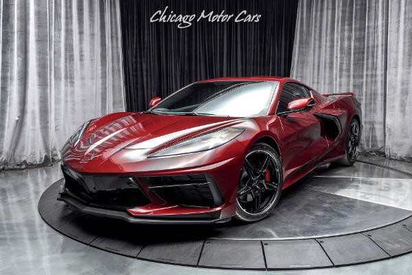 Used 2020 Chevrolet Corvette Stingray 2LT Z51 Coupe - Long Beach Red RARE! Z51 Performance Pkg! 72 MILES for sale Sold at Chicago Motor Cars in West Chicago IL 60185 2