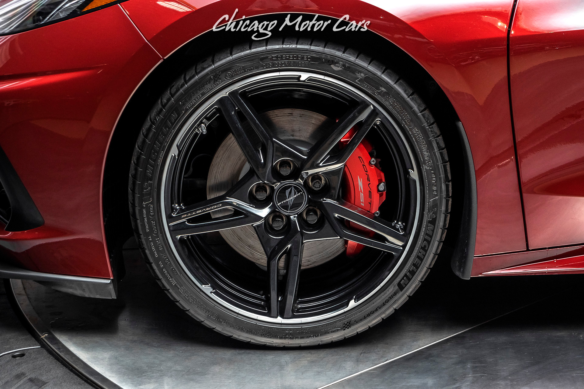 Used-2020-Chevrolet-Corvette-Stingray-2LT-Z51-Coupe---Long-Beach-Red-RARE-Z51-Performance-Pkg-72-MILES