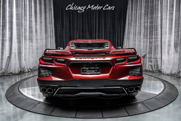 Used 2020 Chevrolet Corvette Stingray 2LT Z51 Coupe - Long Beach Red RARE! Z51 Performance Pkg! 72 MILES for sale Sold at Chicago Motor Cars in West Chicago IL 60185 4