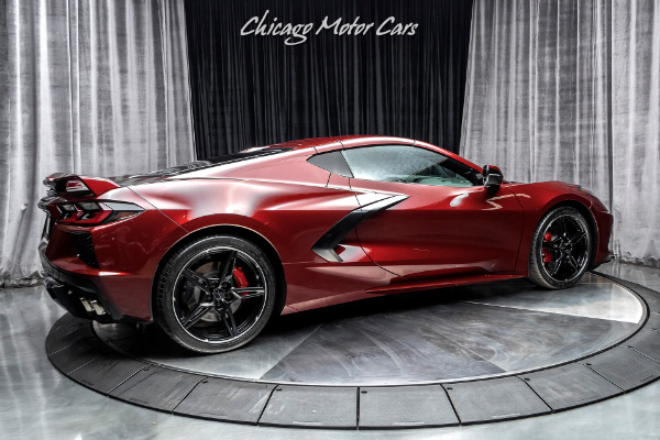 Used 2020 Chevrolet Corvette Stingray 2LT Z51 Coupe - Long Beach Red RARE! Z51 Performance Pkg! 72 MILES for sale Sold at Chicago Motor Cars in West Chicago IL 60185 5