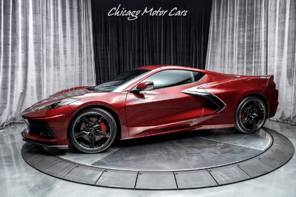 Used 2020 Chevrolet Corvette Stingray 2LT Z51 Coupe - Long Beach Red RARE! Z51 Performance Pkg! 72 MILES for sale Sold at Chicago Motor Cars in West Chicago IL 60185 1