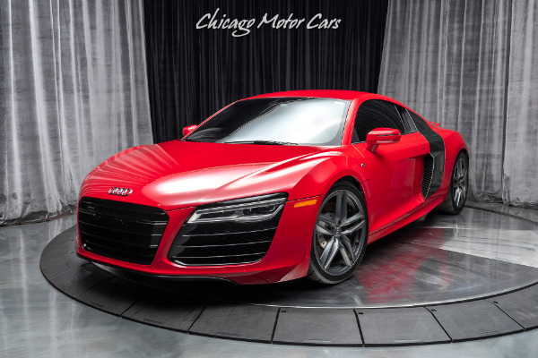 Used 2015 Audi R8 5.2 quattro QUICKSILVER Exhaust! Ceramic Coated! Serviced! Only 9k Miles! for sale Sold at Chicago Motor Cars in West Chicago IL 60185 2