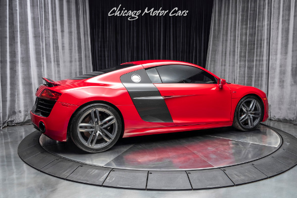 Used 2015 Audi R8 5.2 quattro QUICKSILVER Exhaust! Ceramic Coated! Serviced! Only 9k Miles! for sale Sold at Chicago Motor Cars in West Chicago IL 60185 5