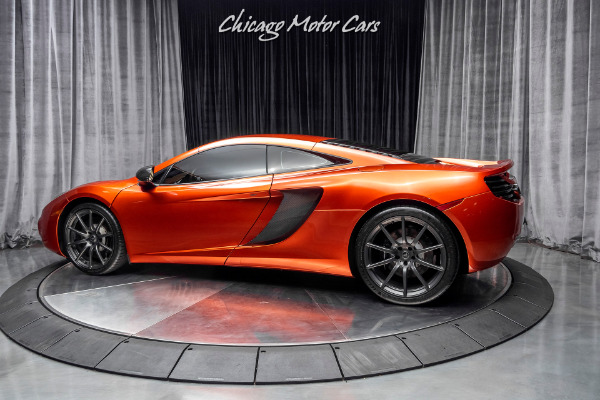 Used 2013 McLaren MP4-12C Coupe Volcano Orange Carbon Fiber Everywhere! Serviced! for sale Sold at Chicago Motor Cars in West Chicago IL 60185 5