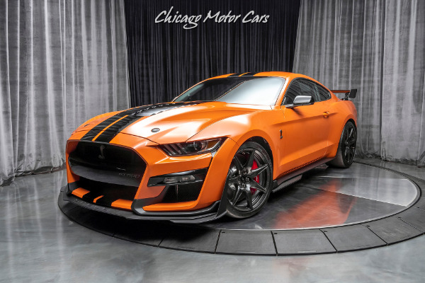 Used 2020 Ford Mustang Shelby GT500 GOLDEN TICKET! CARBON TRACK PACK + PAINTED STRIPES! 19 MILES! for sale Sold at Chicago Motor Cars in West Chicago IL 60185 2